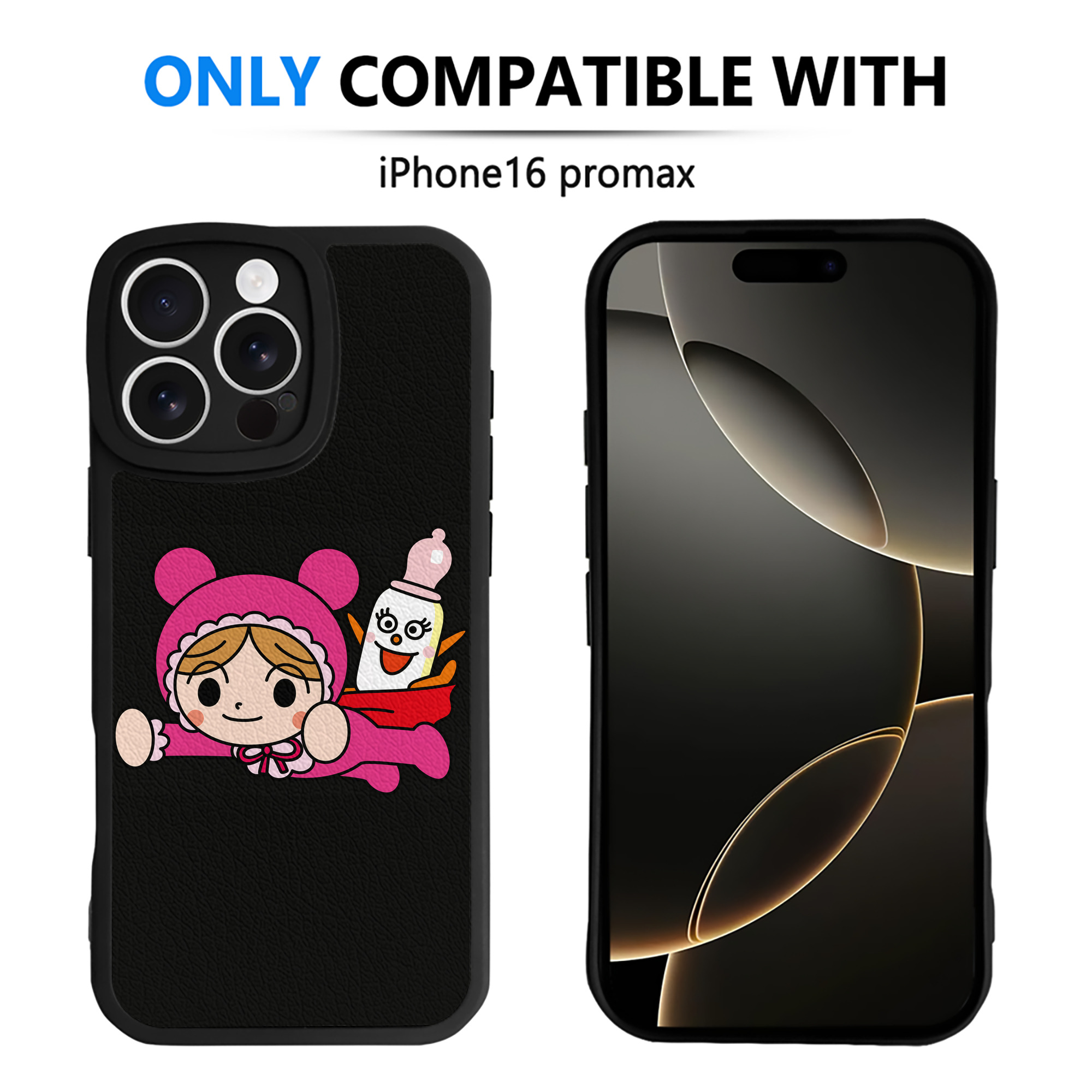 （画像用） アンパンマン Anpanman 【iPhone 16シリーズ対応】シリコンスマホケース（レザー調） 材質：シリコン